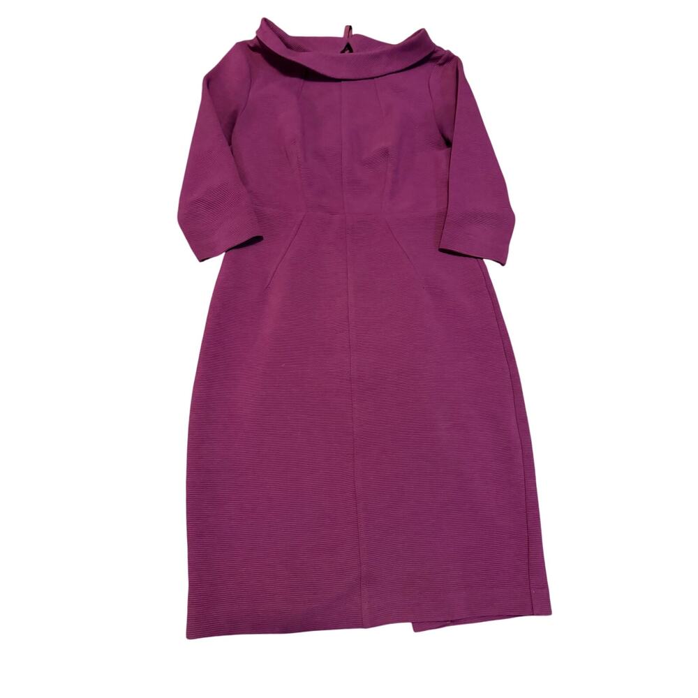 Boden Zoe Sheath Dress purple womens 8P